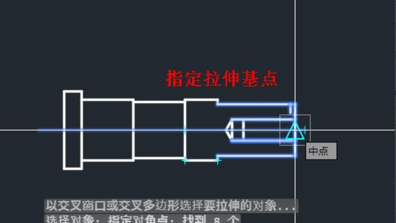 cad怎么拉伸图形变长