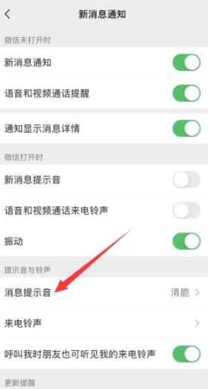 iPhone手机怎么设置微信视频铃声