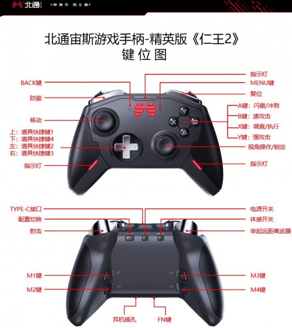 仁王2手柄怎么操作 仁王2北通宙斯手柄操作对照表