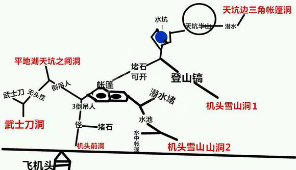 森林地图全解析 森林洞穴地图图文详解