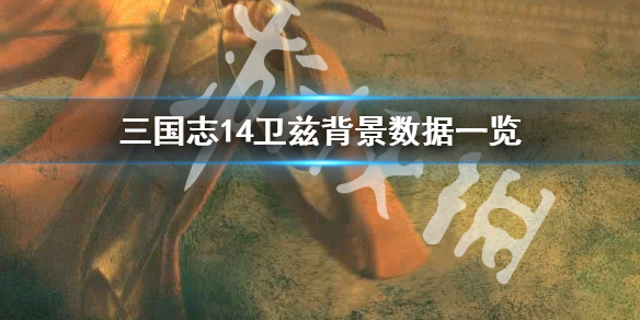 三国志14卫兹背景是什么 三国志14 卫青