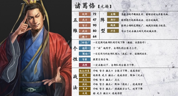 三国志14武将特性汇总大全 三国志14名将战法作用效果一览 曹操