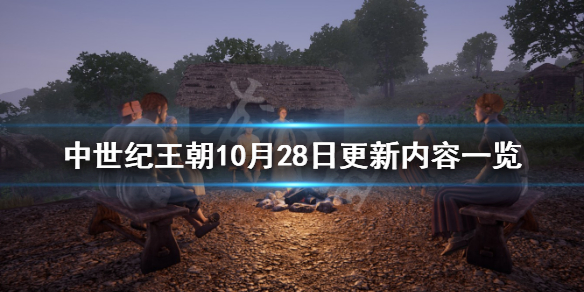 中世纪王朝10月28日更新内容一览（中世纪王朝2021年更新）