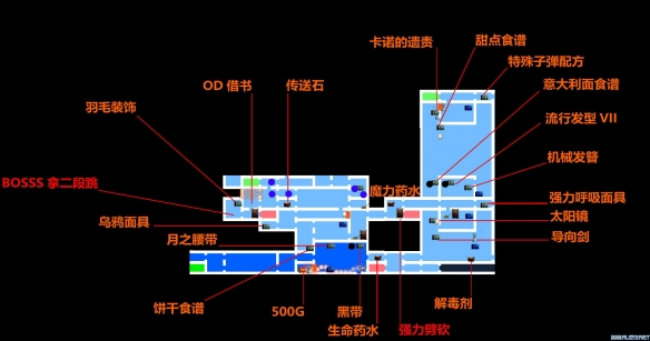 血污夜之仪式全地图一览 血污夜之仪式全地图图解 总览