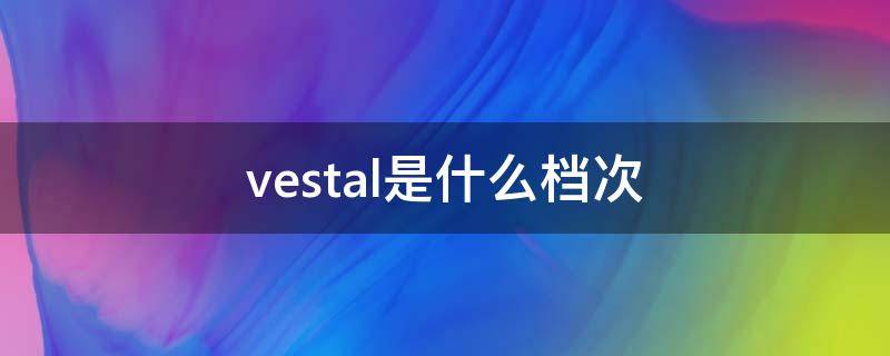 vestal是什么档次 veterments什么品牌