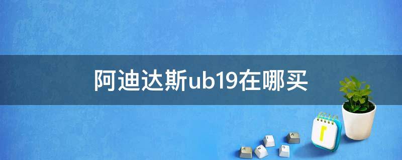 阿迪达斯ub19在哪买 阿迪达斯ub19怎么看真假