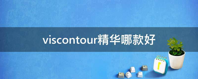 viscontour精华哪款好 vitaminserum精华液