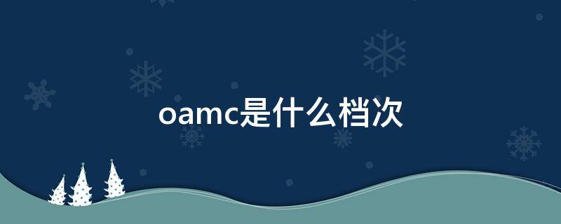 oamc是什么档次 oamc是奢侈品吗