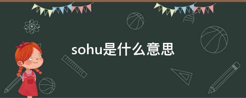 sohu是什么意思（sohu是什么软件）