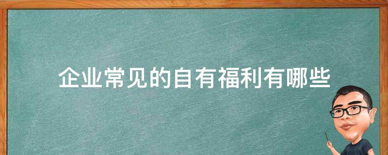 企业常见的自有福利有哪些（企业自有产品发放职工福利）